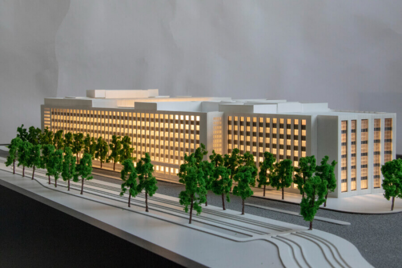Maqueta de Campus Francia