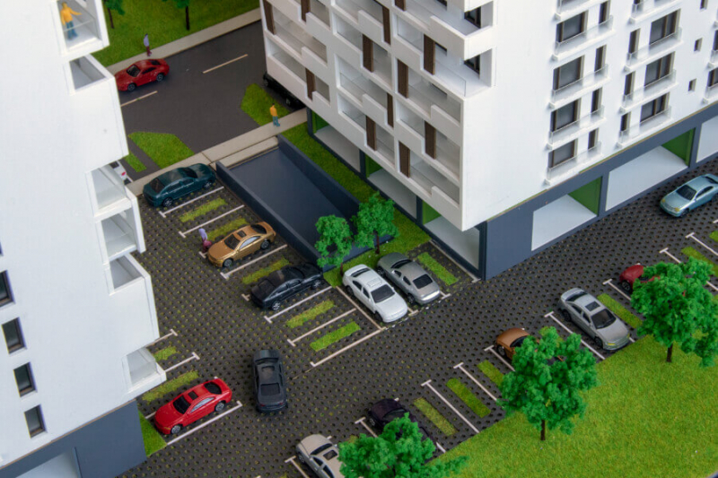 Maqueta de Edificio Residencial