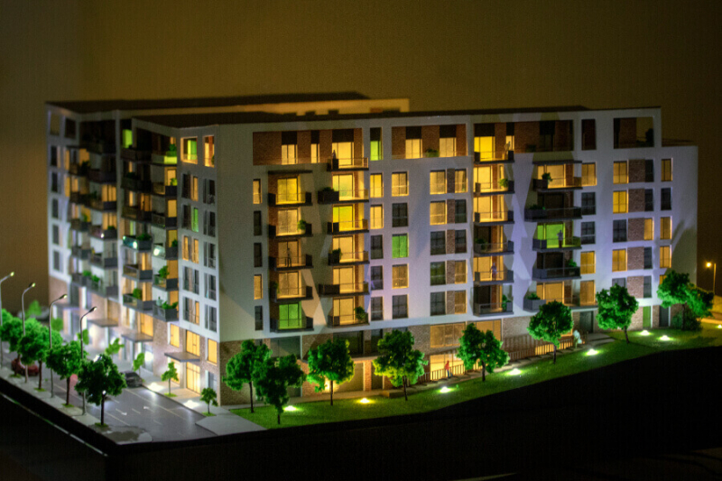 Maqueta Edificio Residencial