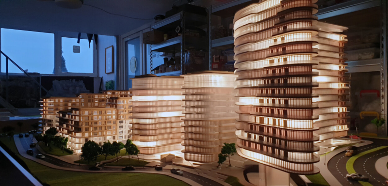 Maqueta arquitectonica
