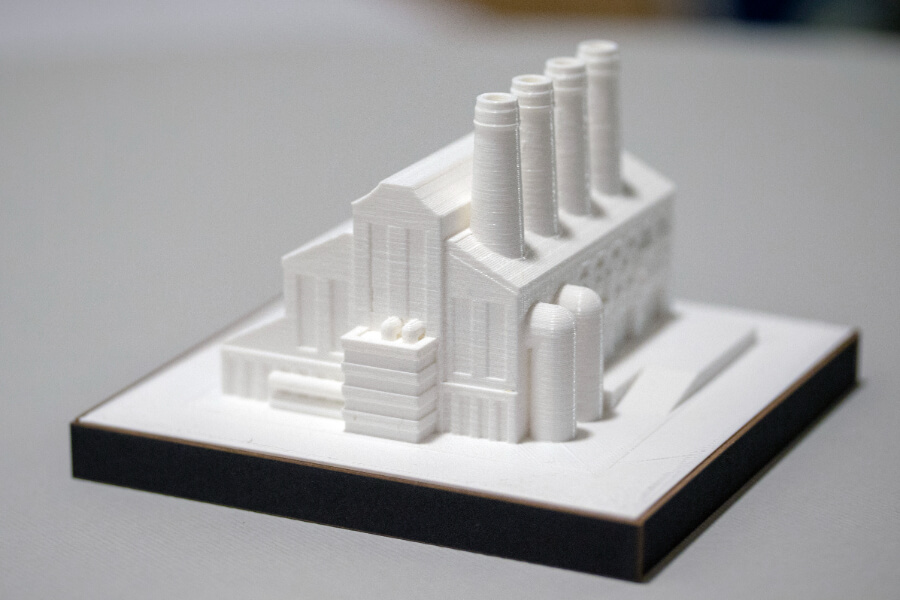 Maqueta de una Fábrica de Cerveza