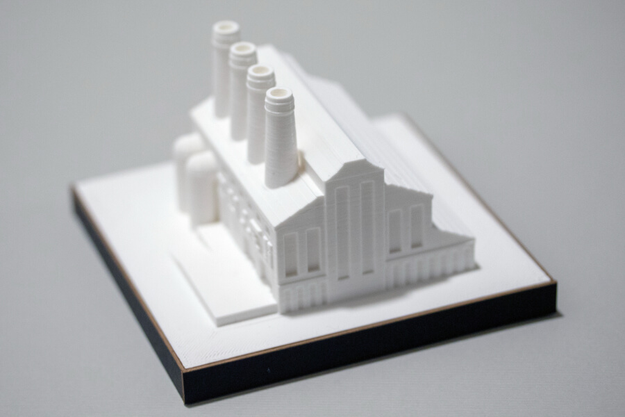 Maqueta de una Fábrica