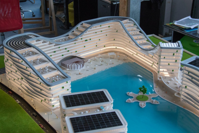 Maqueta Conjunto Residencial