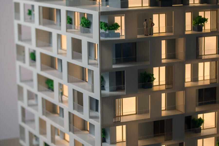Maqueta Edificio Residencial