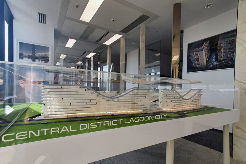 Maqueta Edificios de Apartamentos