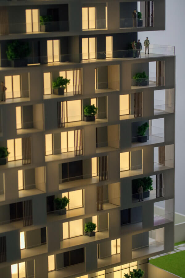 Maqueta de Edificio Residencial
