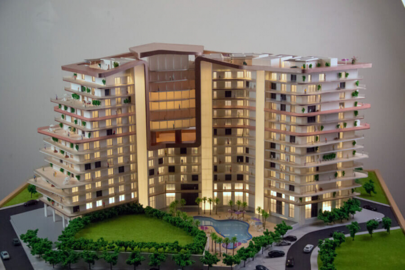 Maqueta de Hotel 5 Estrellas