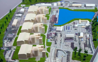 Maqueta central nuclear