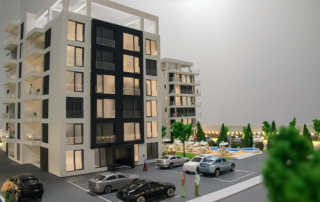 Maqueta Edificios de Apartamentos