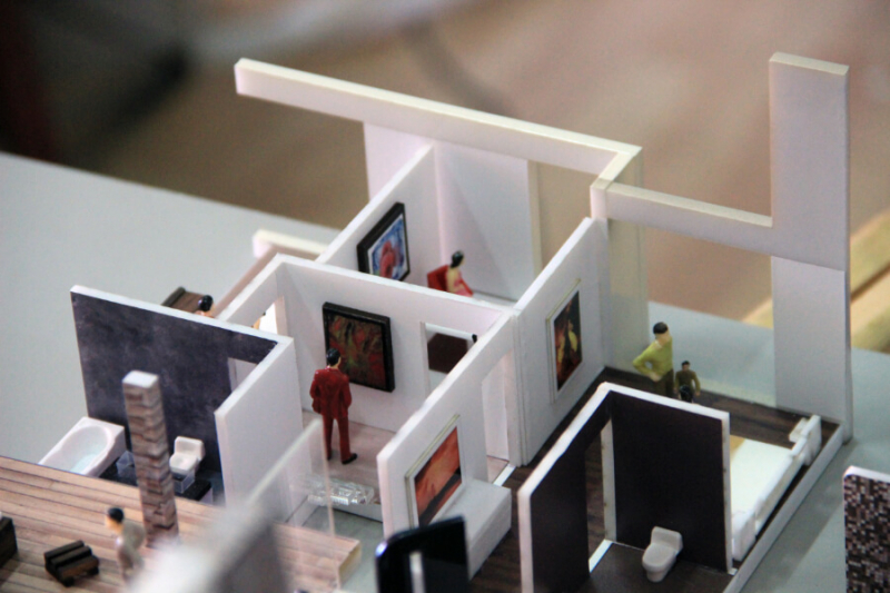 Maqueta desmontable de detalle