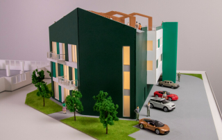 Maqueta de Edificio de Oficinas