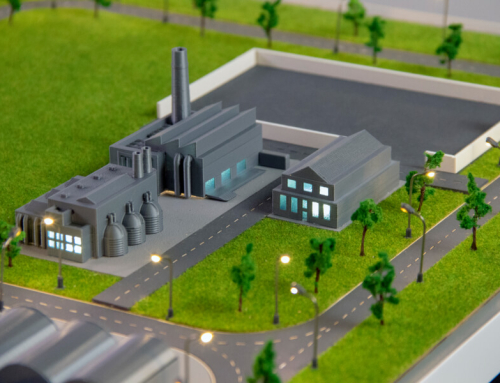 Maqueta Complejo de tratamiento de residuos