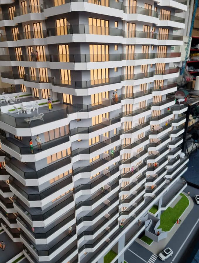Maqueta de Edificio Residencial