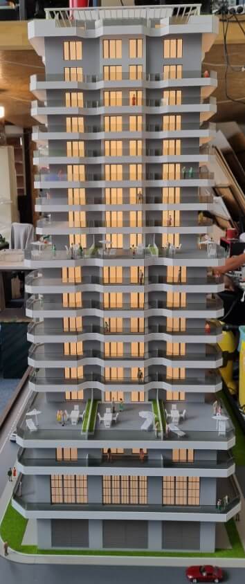 Maqueta de Edificio