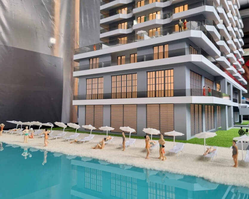Maqueta de Hotel