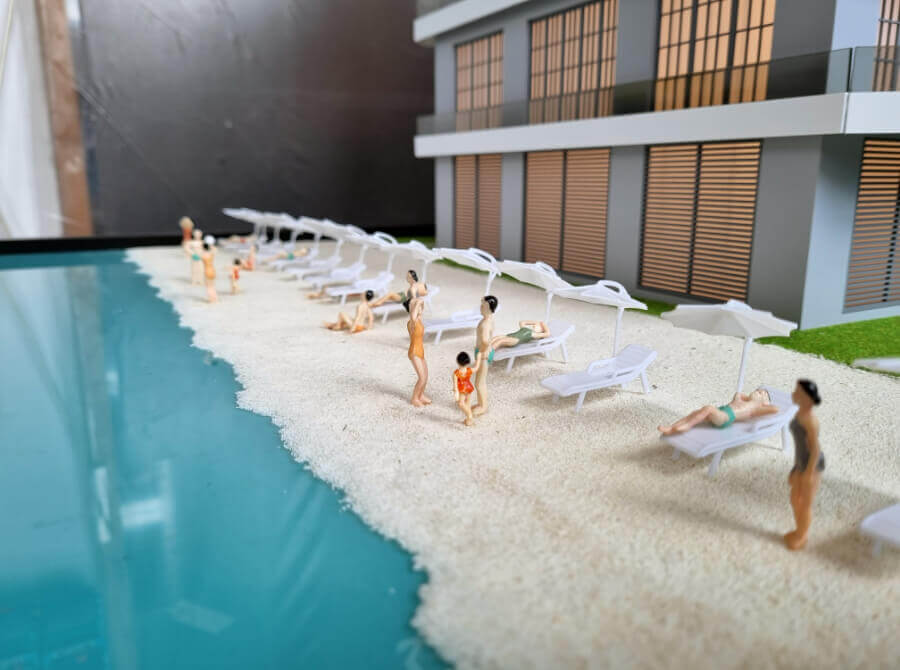 Maqueta piscina