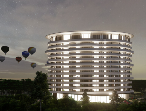 Render Edificio Apartamentos – Conjunto Residencial