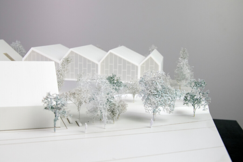 Maqueta del Centro Cultural