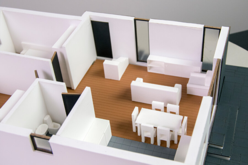 Maqueta de Interior Apartamento