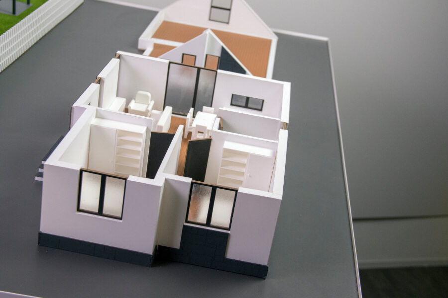 Maqueta Casa desmontable