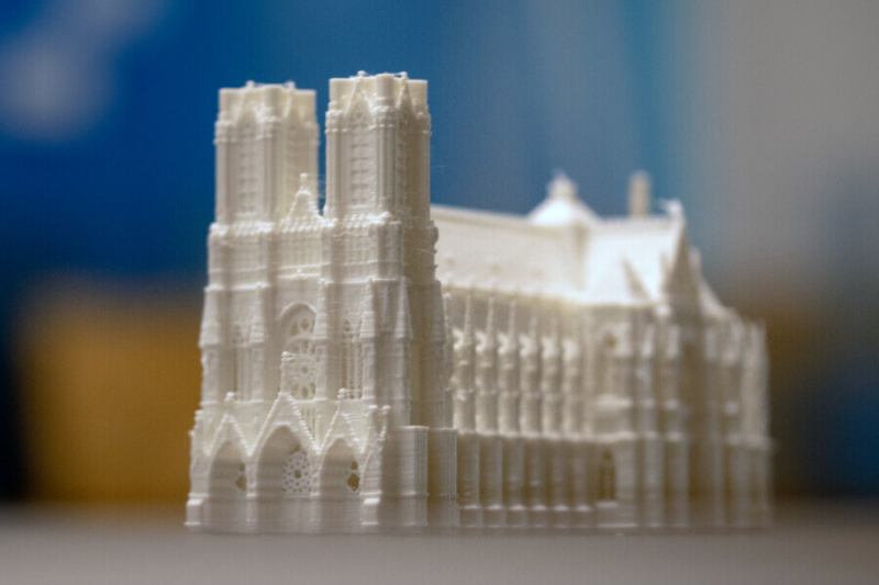 maqueta 3d catedral