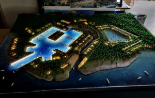 Maqueta Hotel Resort Bahamas