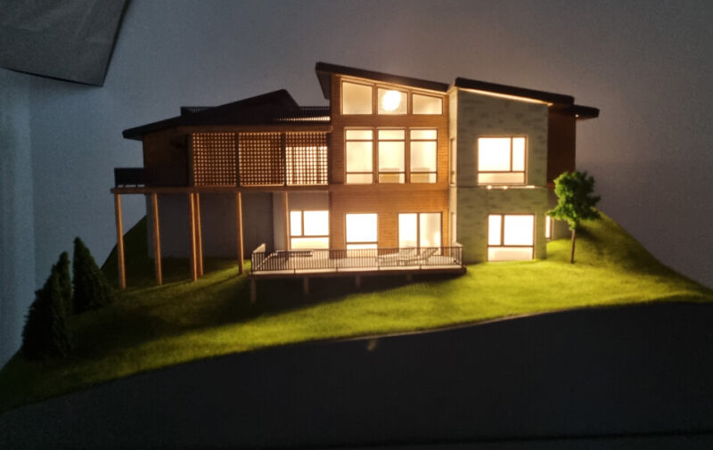 Maqueta Chalet