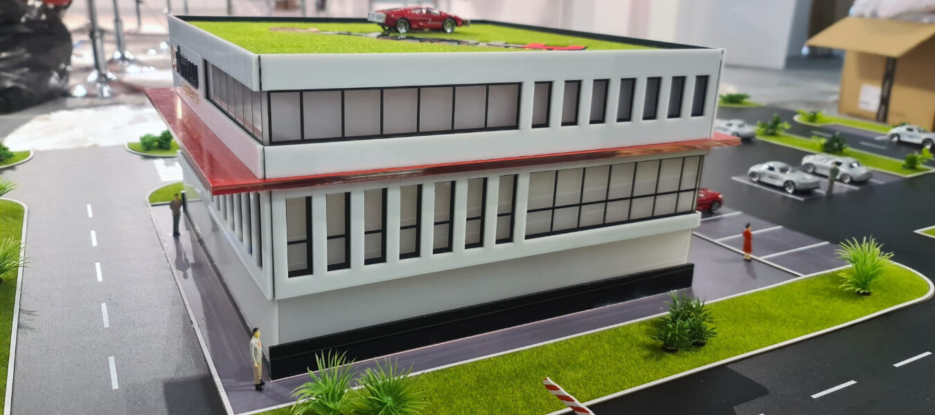 Maqueta Edificio de Oficinas