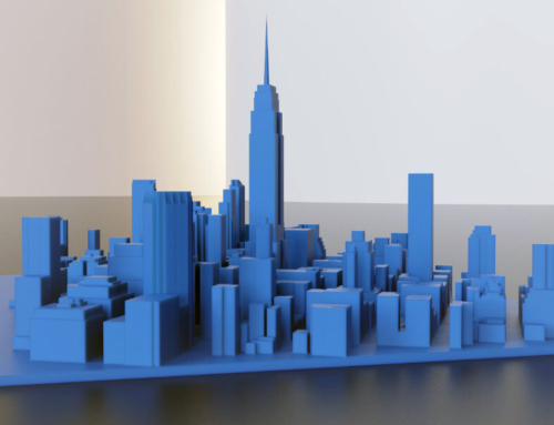 Maquetas de urbanismo impresas en 3D