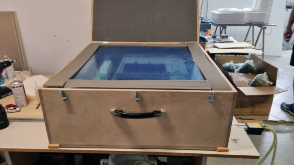 caja de transporte