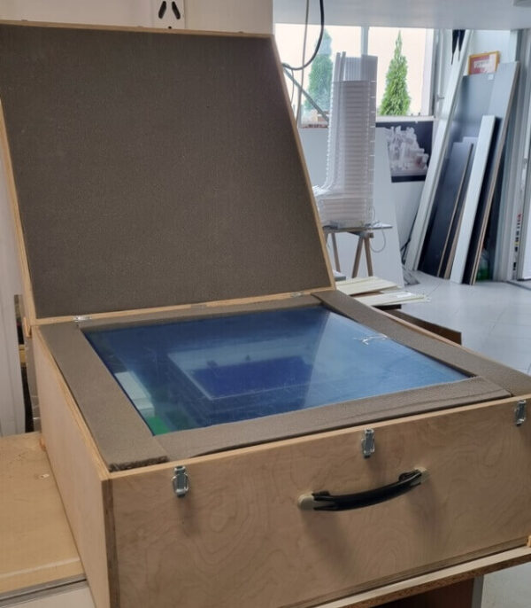 caja de transporte maquetas