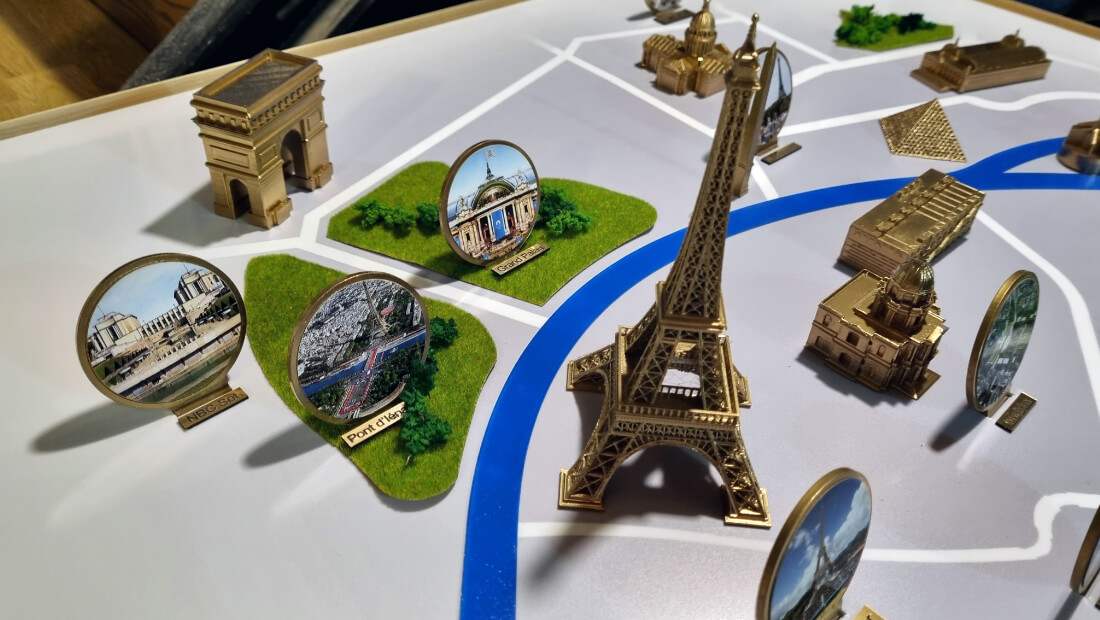 Maquetas Monumentos Famosos de París