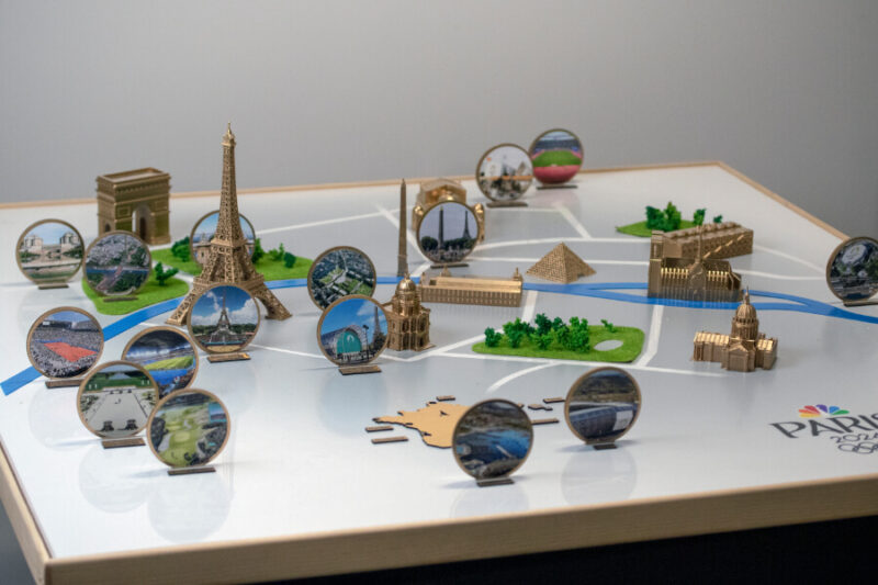 Maquetas Monumentos Famosos en París