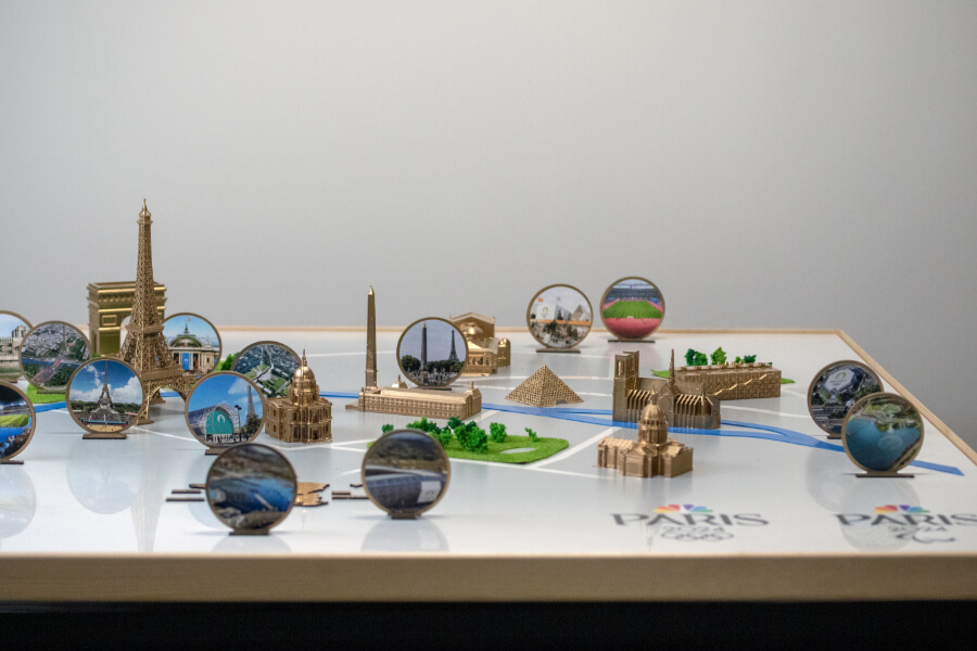 Maquetas de Monumentos Famosos en París
