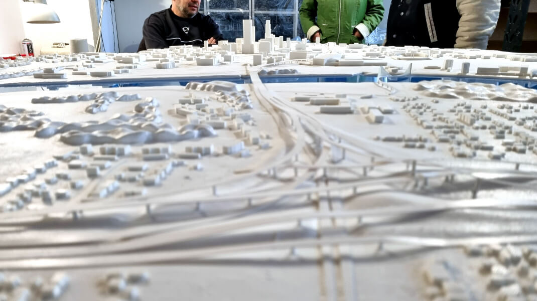 Maqueta Zona urbana Omaha