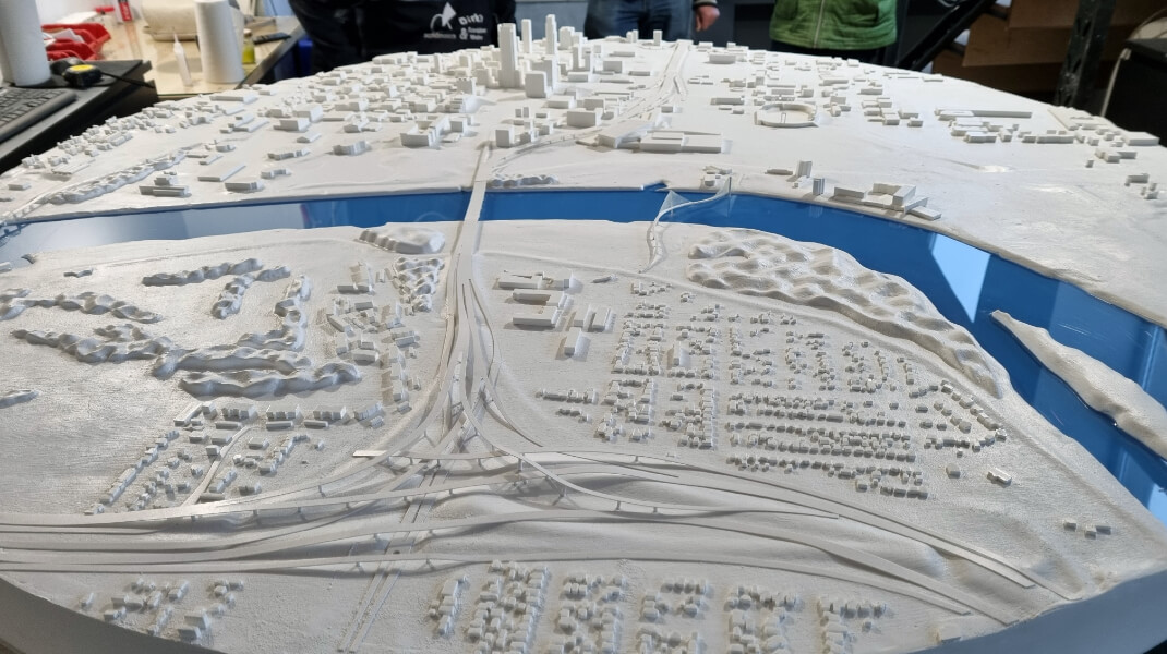 maqueta urbana