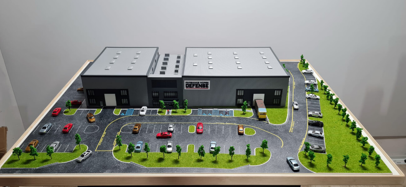 Almacén Logístico maqueta