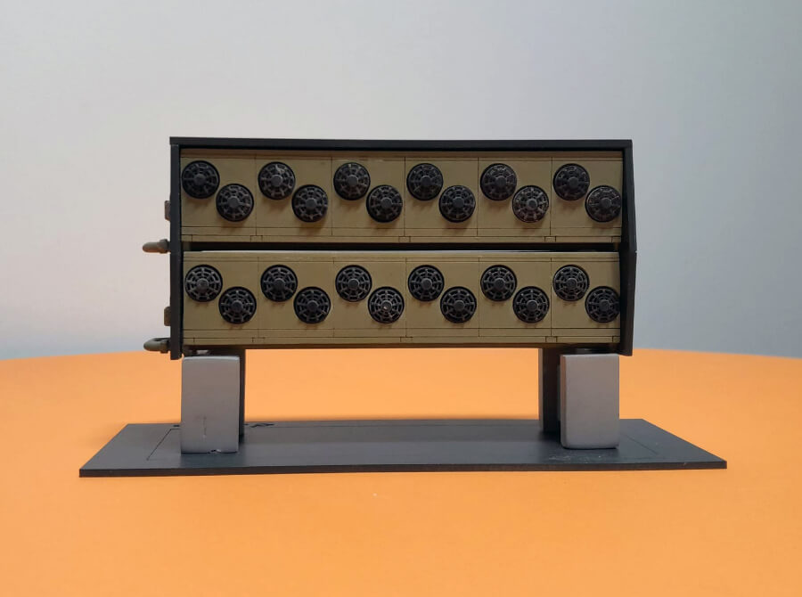 maqueta planta captura de carbono