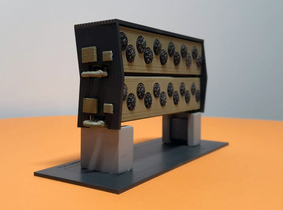 maqueta planta de captura de carbono