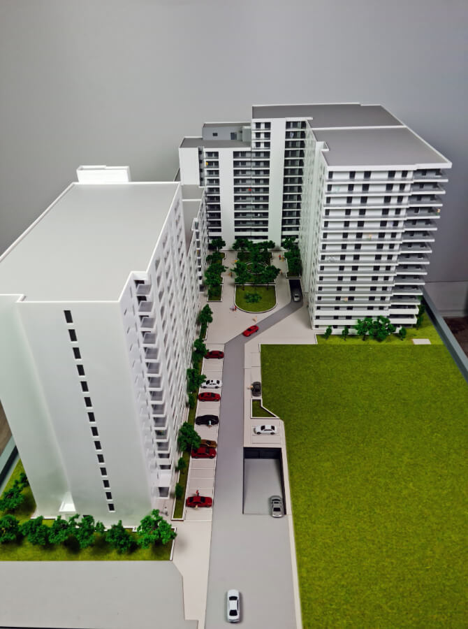 Maqueta Conjunto Residencial