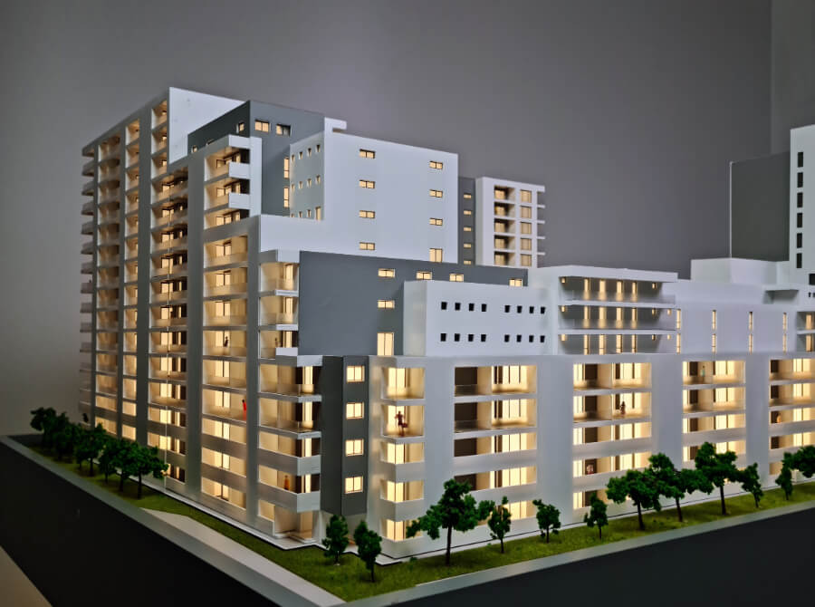 Maqueta de Edificios