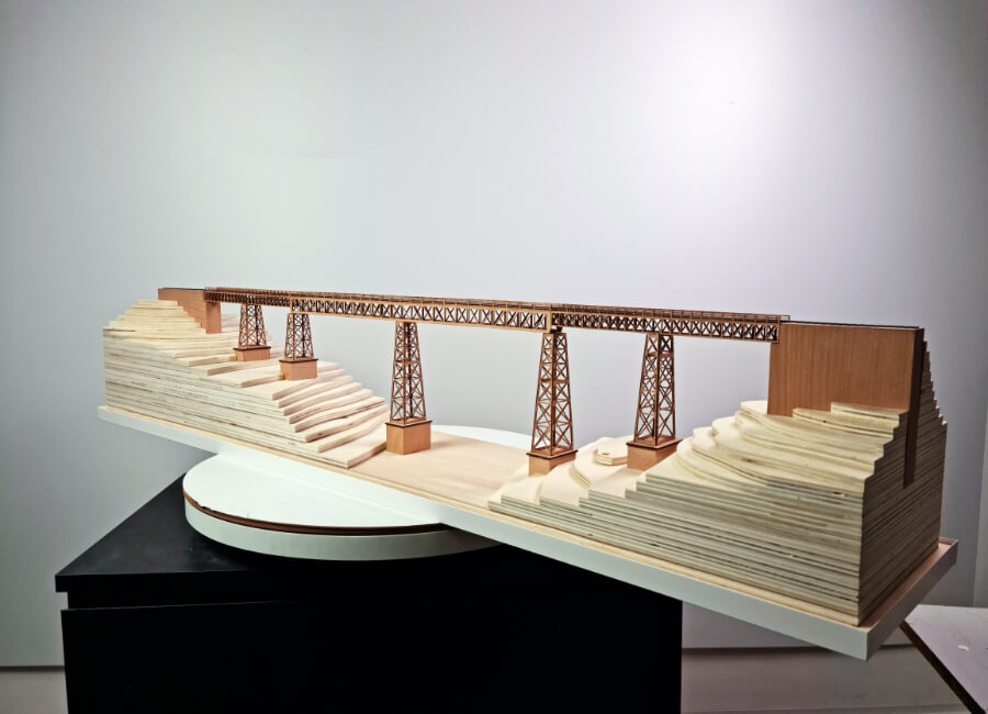 Maqueta de puente