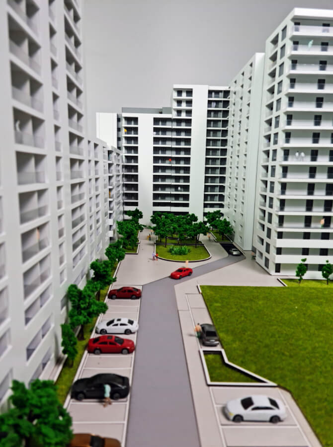 Maqueta residencial