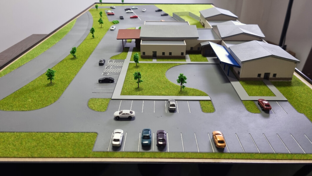 Maqueta de Centro de salud