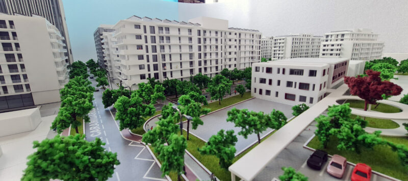 Maqueta de Conjunto Residencial