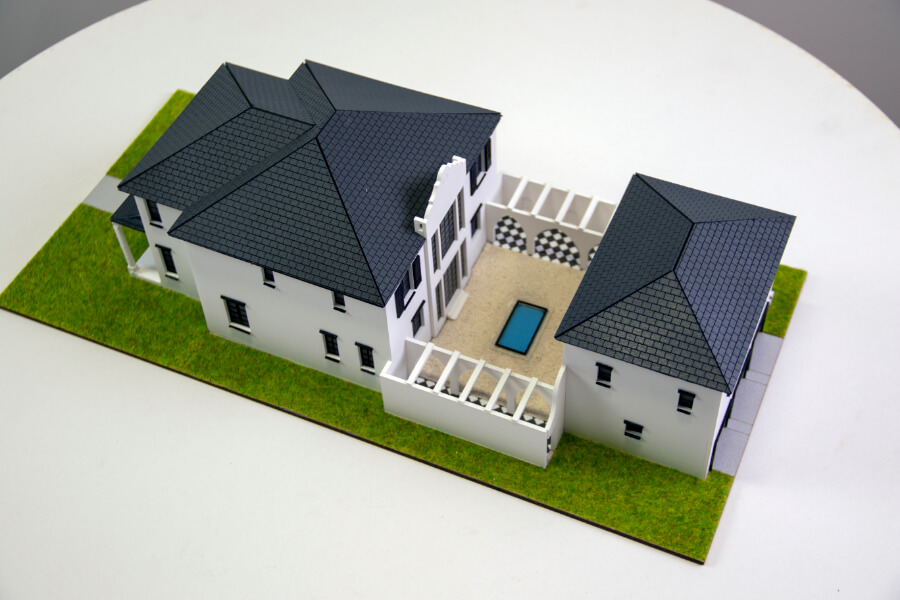 maqueta de casa