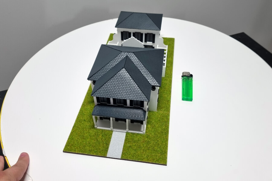 maqueta de una casa