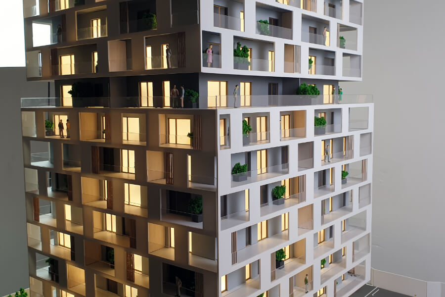 Maqueta Edificio Residencial