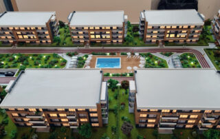 Maqueta de Conjunto Residencial