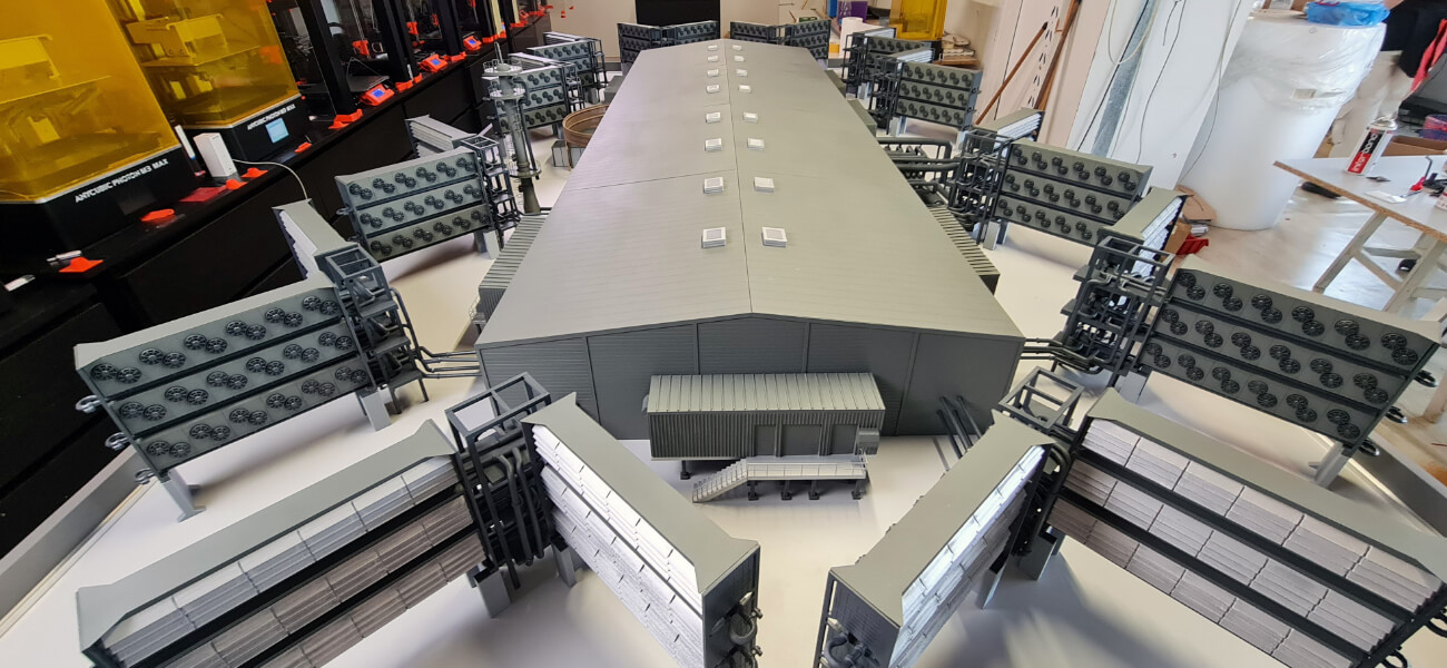 Maqueta Industria